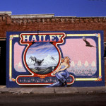 Hailey,Id. Mural 1985